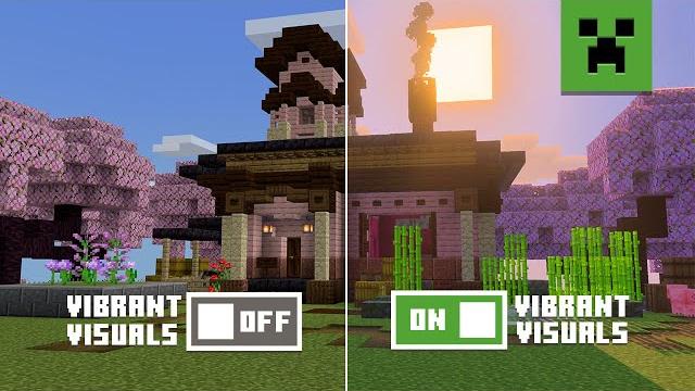 Minecraft’s visual refresh! Minecraft’s visual refresh!