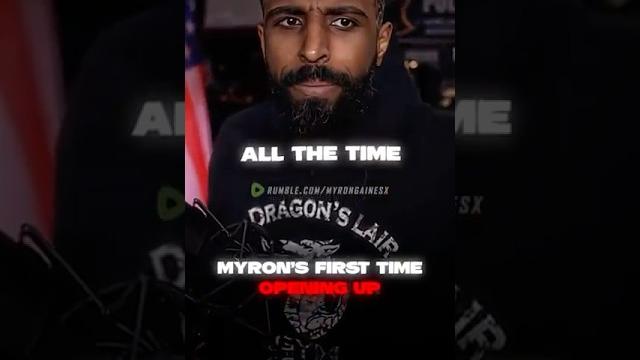 Myron finally opens up about this.. Myron finally opens up about this..