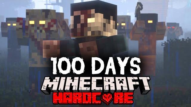 I spent 100 days in a zombie apocalypse in minecraft... here's what happened I spent 100 days in a zombie apocalypse in minecraft... here's what happened