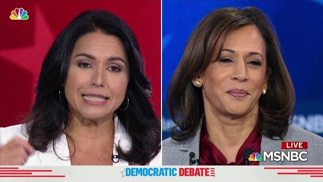 Tulsi gabbard goes after democratic party in debate with kamala harris | nbc new york Tulsi gabbard goes after democratic party in debate with kamala harris | nbc new york