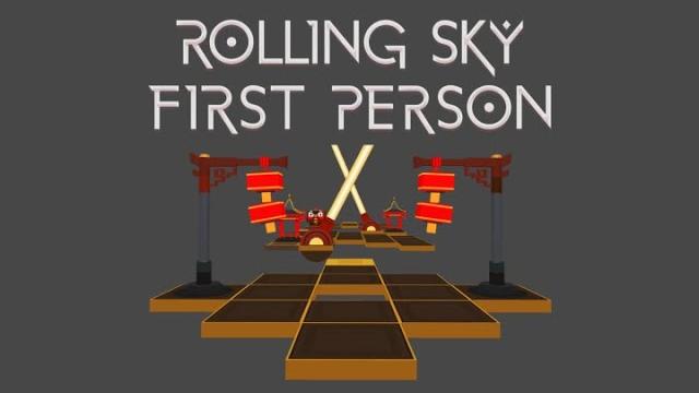 Rolling sky first person - temple fair Rolling sky first person - temple fair
