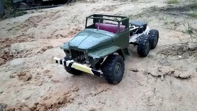Урал-375 6х6 на радиоуправлении. первые испытания. ural-375 6x6 radio-controlled. first tests. Урал-375 6х6 на радиоуправлении. первые испытания. ural-375 6x6 radio-controlled. first tests.