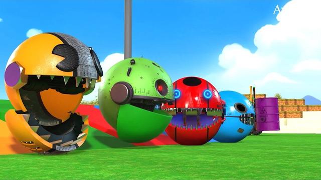 Pacman vs robot monster pacman vs robot pacman Pacman vs robot monster pacman vs robot pacman