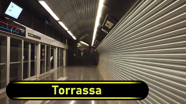 Metro station torrassa - barcelona - walkthrough Metro station torrassa - barcelona - walkthrough