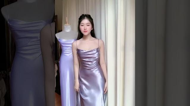 Slippery liquid smooth sexy slip dress Slippery liquid smooth sexy slip dress