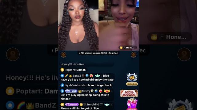 Liyah & honey v line bigo #bigo #bigotv Liyah & honey v line bigo #bigo #bigotv