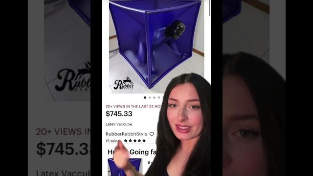 Vacuum sealed cube Vacuum sealed cube