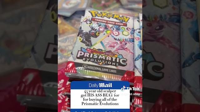 Pokemon scalper 45 year old scalper learns the hard way after clearing the prismatic shelf Pokemon scalper 45 year old scalper learns the hard way after clearing the prismatic shelf
