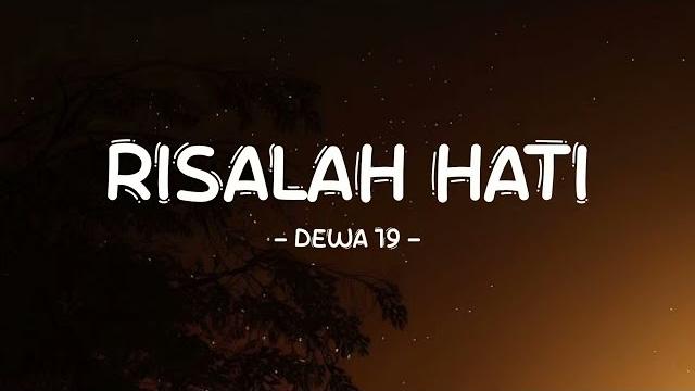 Dewa 19 - risalah hati - lirik pro Dewa 19 - risalah hati - lirik pro