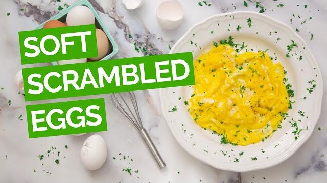 Soft scrambled eggs Soft scrambled eggs