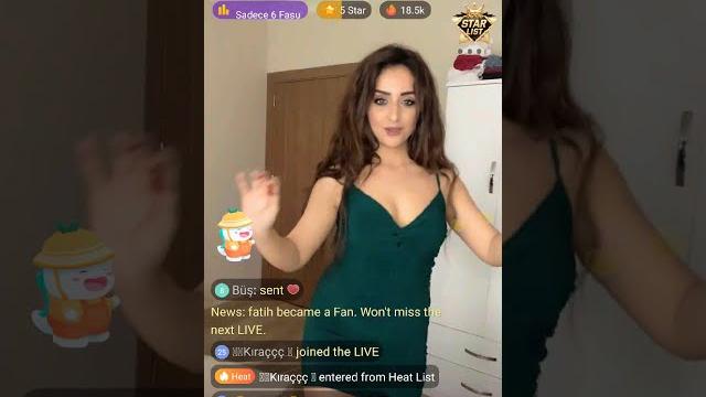 Bigo live turkish girl's live dancing Bigo live turkish girl's live dancing