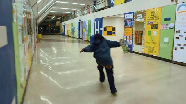 Sneaking into school overnight! (arrested) Sneaking into school overnight! (arrested)