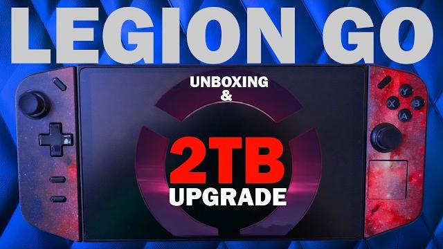 Распаковка lenovo legion go, первоначальная настройка и установка 2 тб samsung evo plus ssd Распаковка lenovo legion go, первоначальная настройка и установка 2 тб samsung evo plus ssd