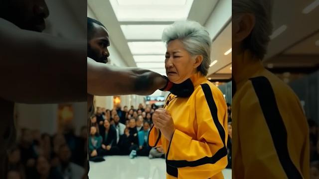 50-year-old kung fu woman destroys ufc fighter! 50-year-old kung fu woman destroys ufc fighter!