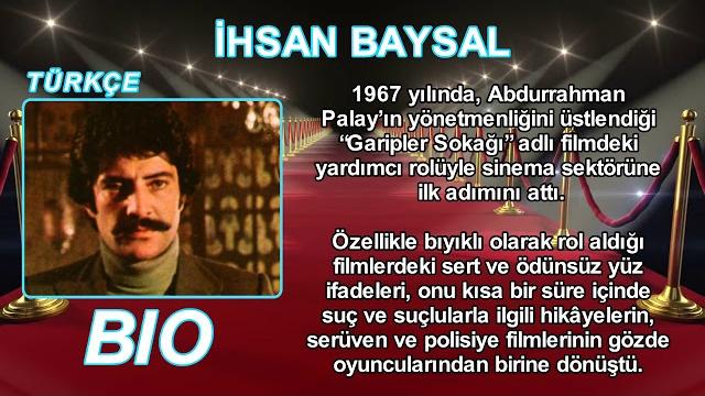 İhsan baysal / yeşi̇lçam yildizlari bi̇yografi̇ vi̇deolari seri̇si̇-4 / türkçe ve i̇ngi̇li̇zce İhsan baysal / yeşi̇lçam yildizlari bi̇yografi̇ vi̇deolari seri̇si̇-4 / türkçe ve i̇ngi̇li̇zce
