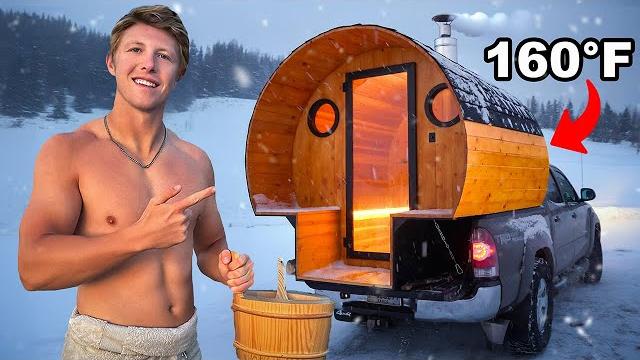 Building a luxury sauna for my truck (start to finish) Building a luxury sauna for my truck (start to finish)