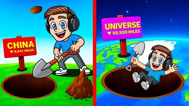 Digging the entire planet Digging the entire planet