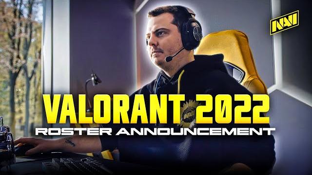 Navi valorant 2022 roster announcement Navi valorant 2022 roster announcement