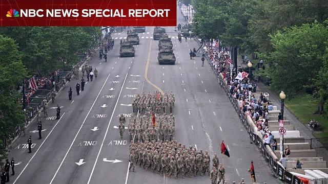 Special report: president trump honors army’s 250th anniversary with military parade Special report: president trump honors army’s 250th anniversary with military parade
