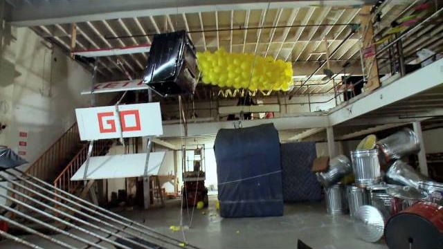 Ok go - this too shall pass - rube goldberg machine - official video Ok go - this too shall pass - rube goldberg machine - official video