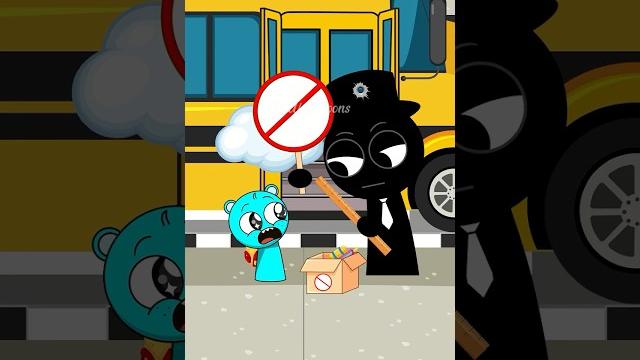 Pov: black won’t let students bring dangerous items on the school bus – part 1 || incredibox sprunki Pov: black won’t let students bring dangerous items on the school bus – part 1 || incredibox sprunki