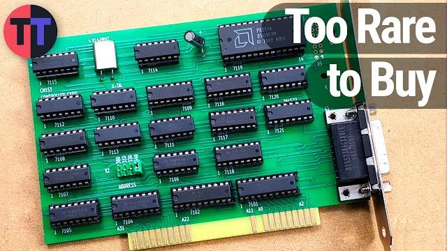 Cloning a rare isa card to use a rare cd drive Cloning a rare isa card to use a rare cd drive