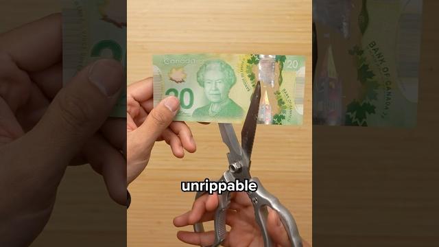 I tested the “unrippable” money I tested the “unrippable” money