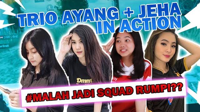 Trio ayang + jeha in action !! Trio ayang + jeha in action !!