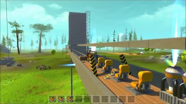 Scrap mechanic - how to build the hyperloop Scrap mechanic - how to build the hyperloop