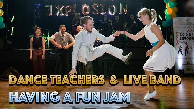 Dance teachers having a fun jam with live band! Dance teachers having a fun jam with live band!